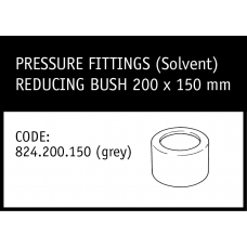 Marley Solvent Reducing Bush 200x150mm - 824.200.150